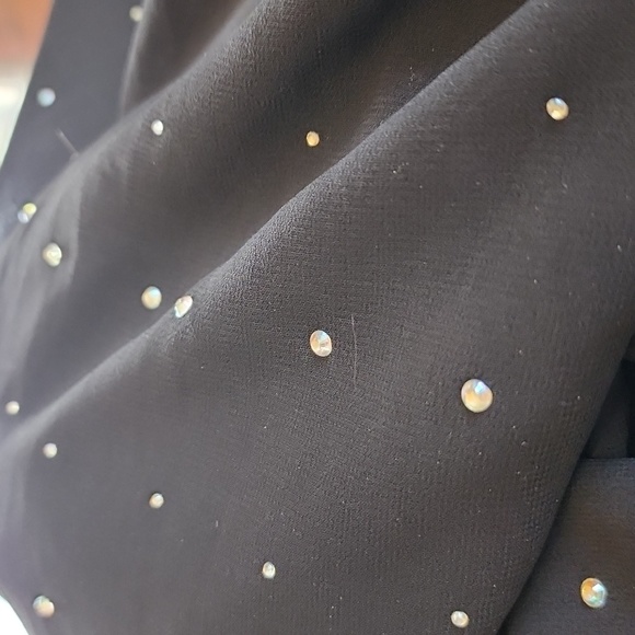 Sheer Rhinestone high neck top - Picture 11 of 11